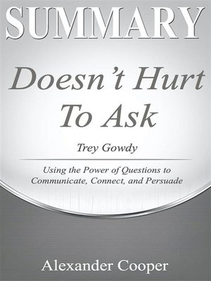 cover image of Summary of Doesn't Hurt to Ask